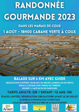 Randonnée Gourmande 2023 ANNULÉE - Arvert