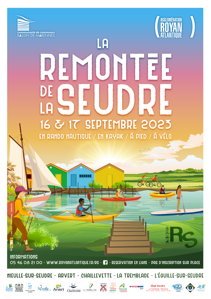 Remontée de la Seudre « Randonnée Kayak » - Samedi 16 Septembre - Arvert